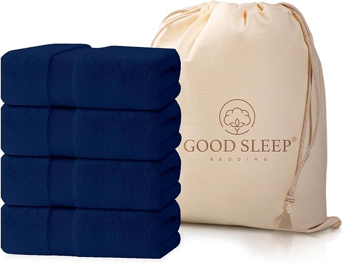 100% Cotton Bath Towels, Luxury 700 GSM Bath Towel, Highly Absorbent Bathroom by GoodSleepBedding
