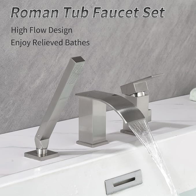 TapLong Waterfall Roman Tub Faucet - Image 2