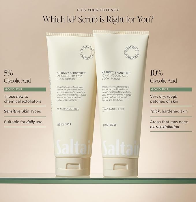 Saltair KP Body Scrub. 5% Glycolic Acid Treatment - Image 3