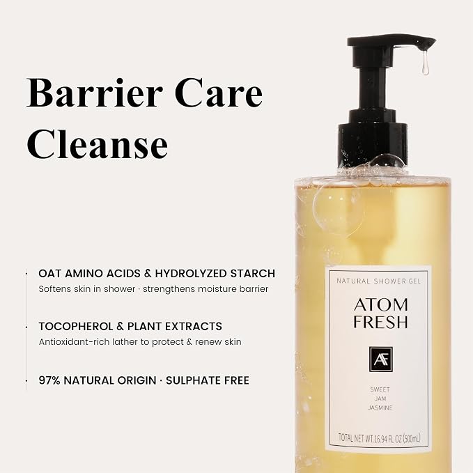 Atom Fresh Fine Fragrance Body Wash – Sweet Jam Jasmine Scent | Gentle - Image 5