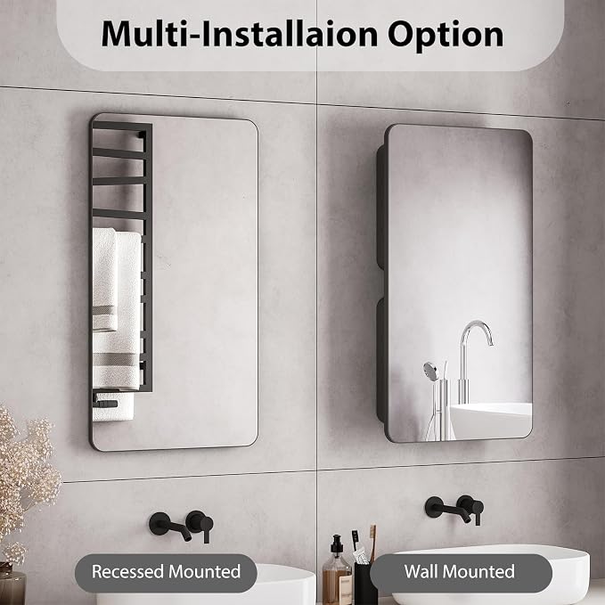 Rresyet 20×36 Bathroom Mirror Cabinet - Image 5