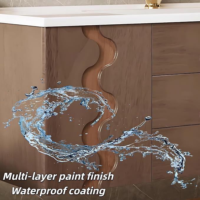 60 inch Bathroom Vanity with Sink – Modern Wall Mounted Bathroom Vanity Cabinet - Image 6