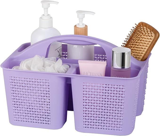 UUJOLY Plastic Portable Shower Caddy Basket Bucket, Cleaning Shower Basket by UUJOLY