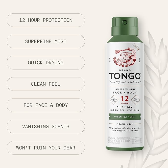 DEET-Free Green Tea + Mint Insect Repellent - Image 4