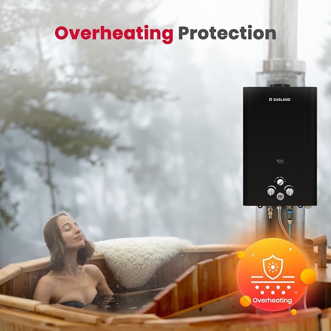 GASLAND Outdoors 16L Propane Tankless Water Heater 4.22GPM, On Demand Propane - Image 5