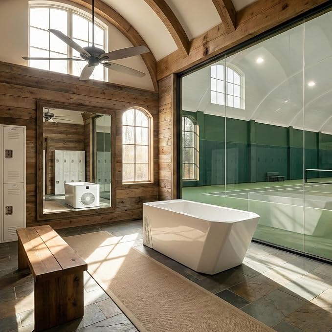Empava Cold Plunge Tub, Professional Freestanding Smart Bathtub by Empava