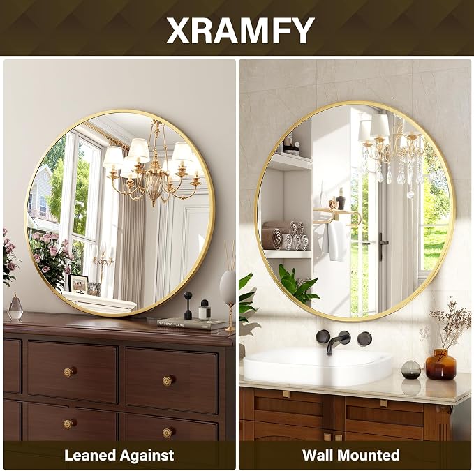 30 Inch Round Mirror - Image 6