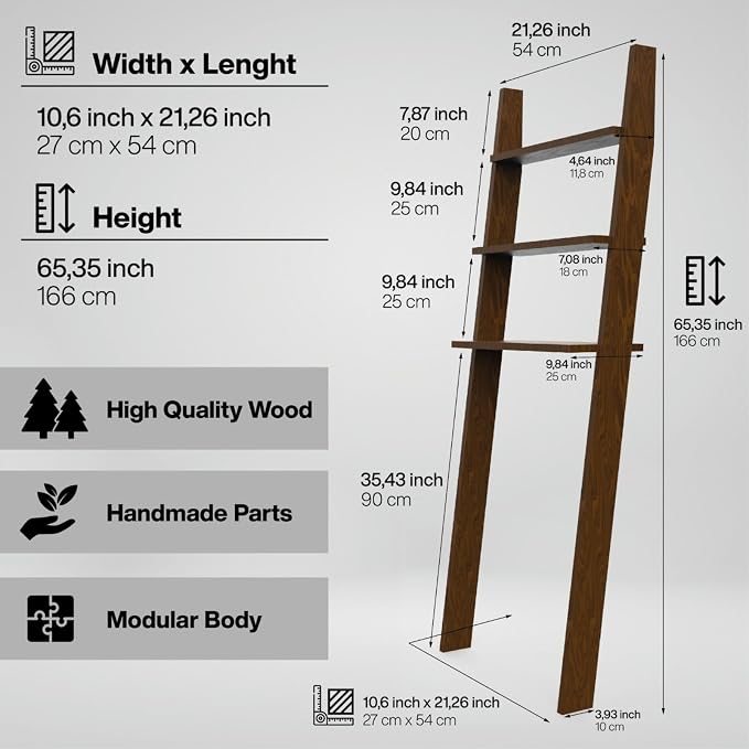 Over The Toilet Bathroom Organizer Shelves, 3-Tier Freestanding Above Toilet - Image 3
