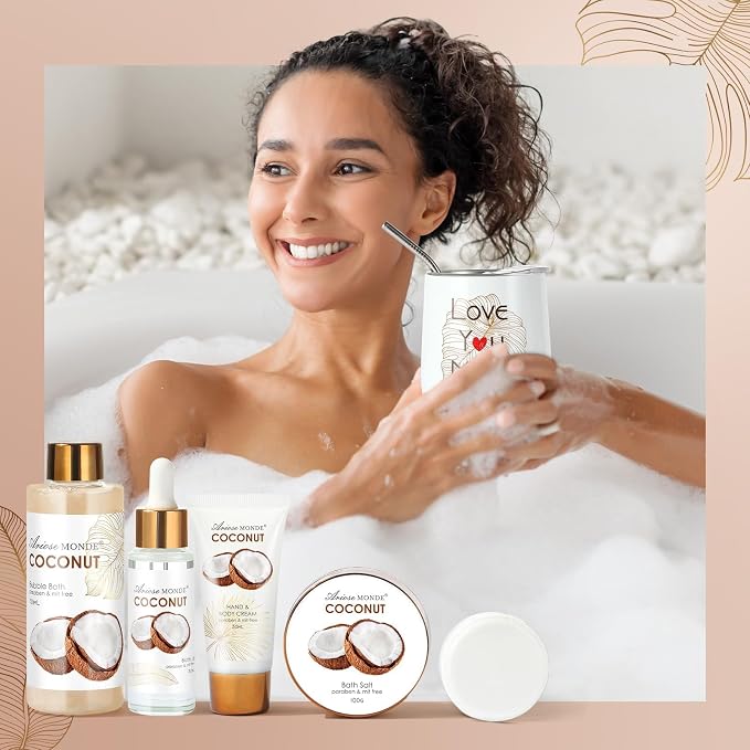 Birthday Gift Box for Women, Spa Tumbler Gifts Get For Her, Spa Gift Basket - Image 7