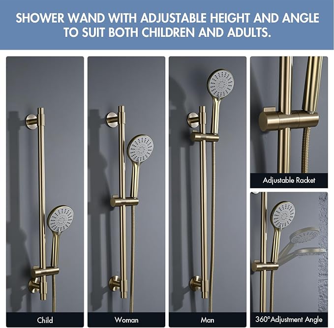 Adjustable Shower Slide Bar - Image 3
