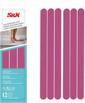 S&X Non-Slip Bathtub Shower Stickers 12-Pack Anti-Skid Strips, Waterproof by SXProducts