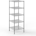 24" Deep x 24" Wide x 64" Height Wire Shelving Kit | 5-Tier | NSF Commercial by Regal+Altair