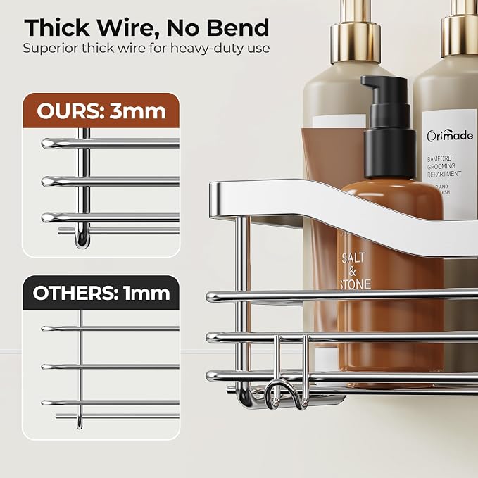Orimade Shower Caddy Basket Shelf - Image 4