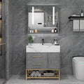 Modern 34IN Bathroom Vanity by Genpai