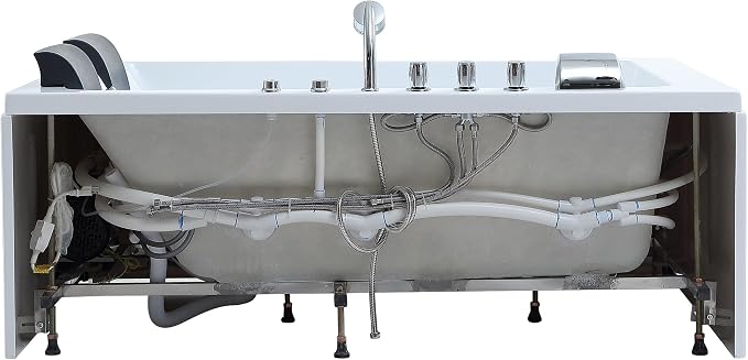 Empava Whirlpool Bathtub 71 Inch, 2 Person Whirlpool Tubs - Image 12
