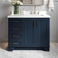 ARIEL Taylor 43 Inch Blue Bathroom Vanity by Ariel