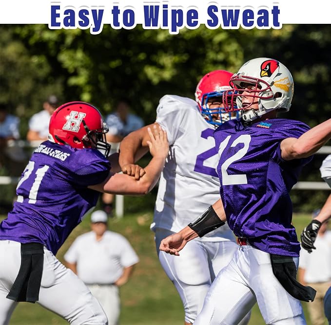 Shimeyao 2 Pcs Cotton Sports Football Towel - Image 3