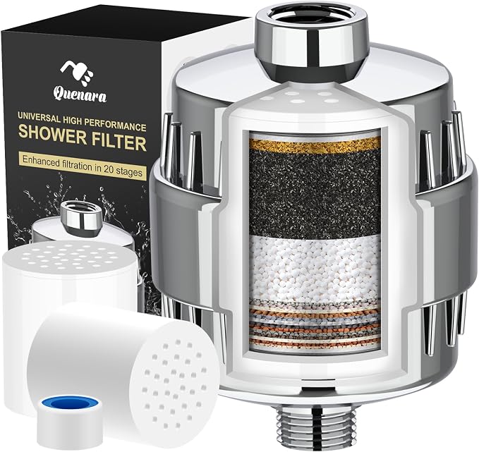 20-Stage Shower Filter, High Output Shower Head Filter by HighOutputRevitalizingShowe