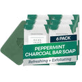 Oars + Alps Peppermint Charcoal Exfoliating Bar Soap by OarsAlps