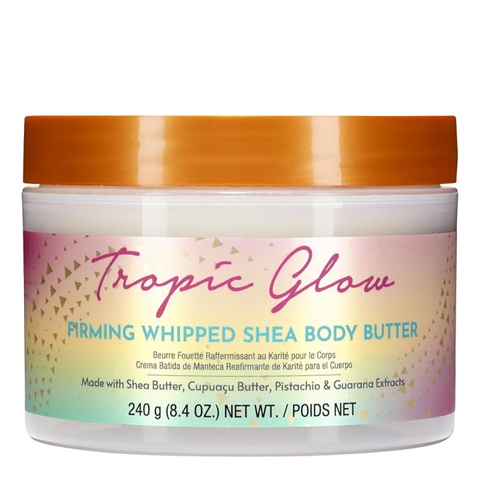 Tree Hut Tropic Glow Whipped Shea Body Butter, Long-Lasting Hydration by TreeHut