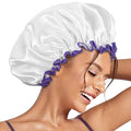 Aquior Shower Cap, Shower Cap for Women Reusable Waterproof, Large Bath Hair by Aquior