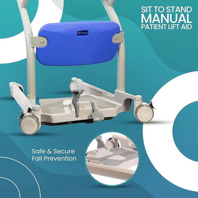 ArjoHuntleigh Sara Stedy Sit to Stand Manual Patient Lift Aid | Fully Assembled - Image 6