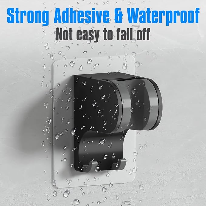 JONKEAN Shower Head Holder Without Drilling, 3m Handheld Shower Head Holder - Image 5