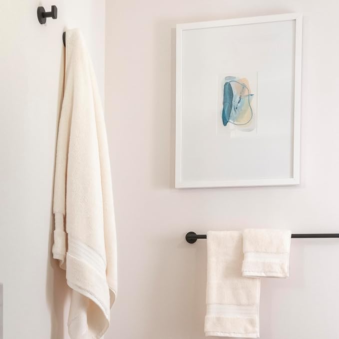 Fabdreams 100% Organic Cotton Bath Towel Set of 6 700 GSM Hotel Premium Plush - Image 2