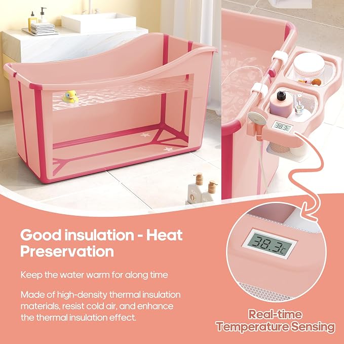Collapsible Baby Bathtub Foldable Bathtub - Image 5