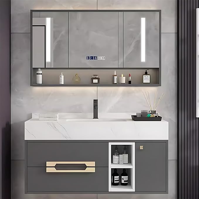 Bathroom Vanity with Sink by ZGNBSD