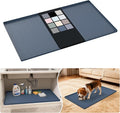 URMONA Waterproof Silicone Under Sink Mat 37'' x 22'' Shelf Liner by URMONA
