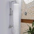 RBROHANT Outdoor Shower, Wall Mount Outdoor Shower Kit, Outside Shower Faucet by RBROHANT