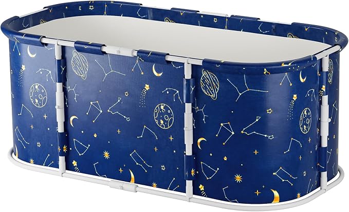 Portable Tub for Adults, Large Collapsible Foldable Bathtub 56in Length - Image 9