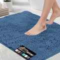 GORILLA GRIP Bath Rug Mat 48x17, Thick Soft Absorbent Chenille, Quick Dry by GorillaGrip