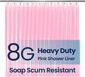 LiBa Bathroom Shower Curtain Premium PEVA Non-Toxic by Liba