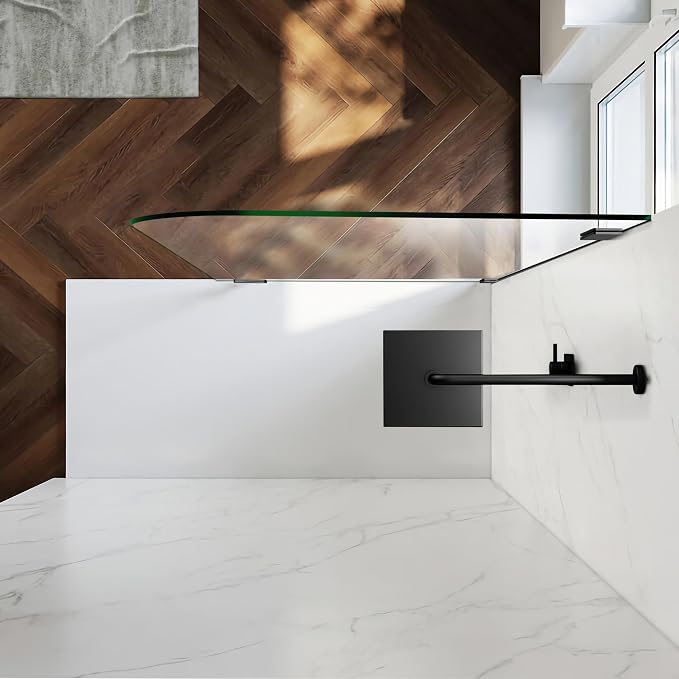 Frameless Shower Door, 5/16" Glass Shower Doors - Image 4