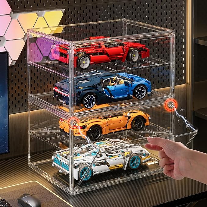 Extra Large 19.7"X14.6"X11.6" Acrylic Display Case - Image 3