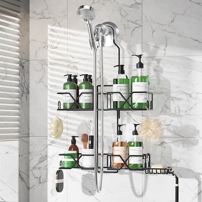 Stainless Steel Hanging Shower Caddy by Home