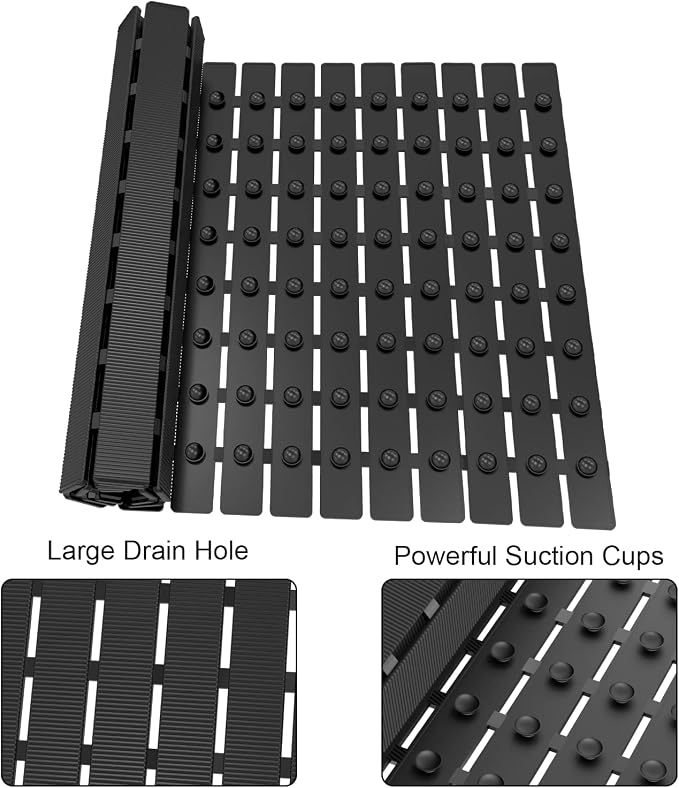 MBOSS Bath Tub Shower Mat Non Slip Bathtub Mats - Image 2