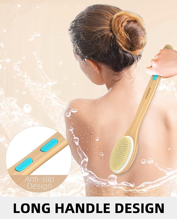 Metene 2 Pack Shower Brush - Image 3