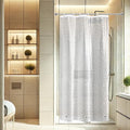 AooHome 36x72 Inch Shower Curtain Liner, EVA 3D Water Cube Shower Curtain by AooHome