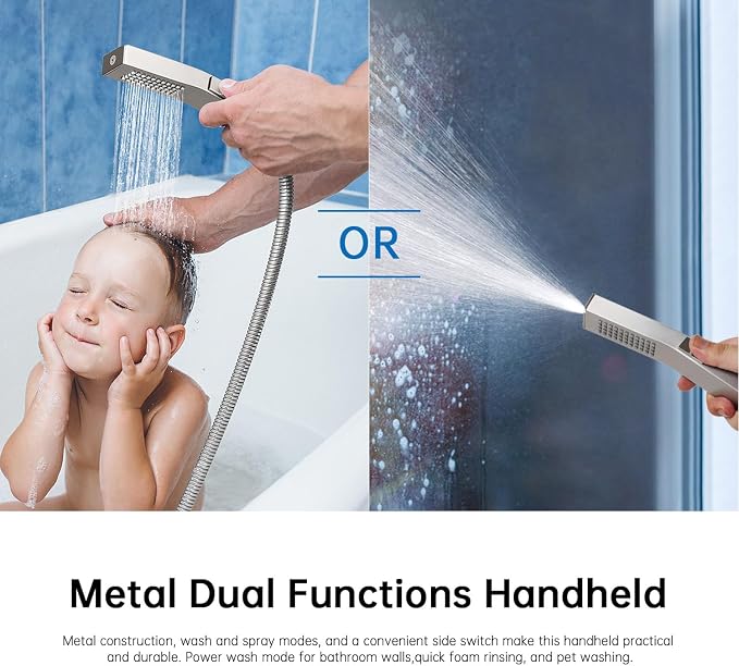 G-Promise All Metal 14 Inches Rain Shower Head - Image 2