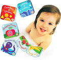 Floating Baby Bath Books Set of 4 by BabyBibi