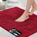 GORILLA GRIP Bath Rug Mat 30x20, Thick Soft Absorbent Chenille, Quick Dry by GorillaGrip