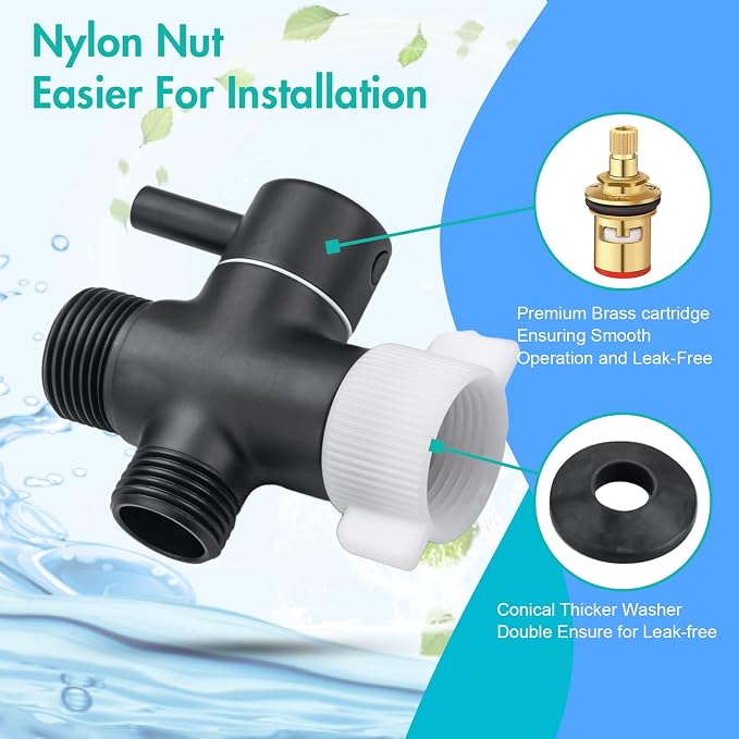 BARROCK Handheld Bidet Sprayer for Toilet, Stainless Steel Metal Made Baby - Image 4