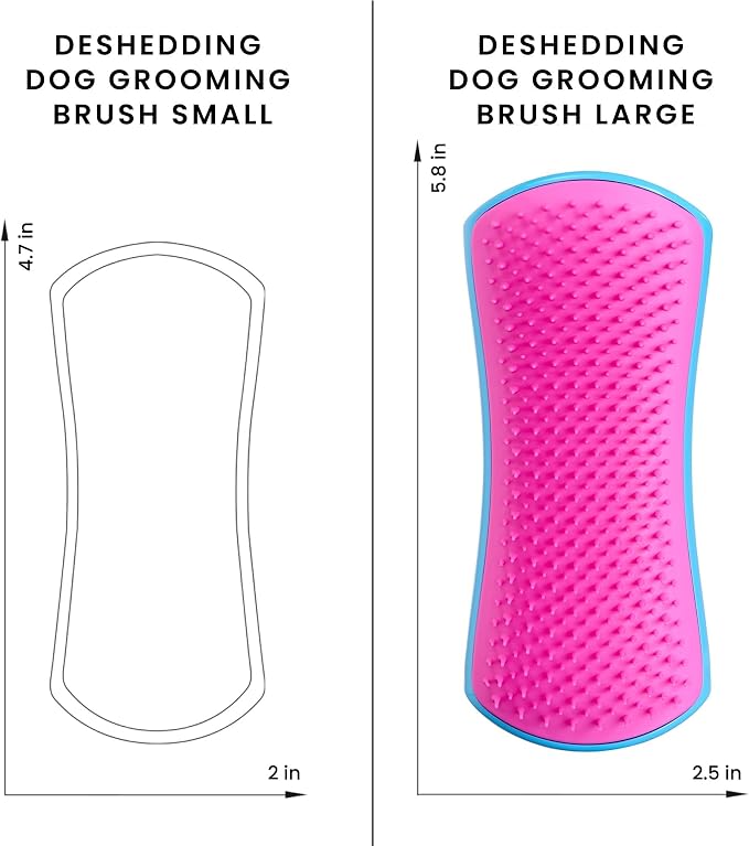Pet Teezer De-Shedding Dog Brush by Tangle Teezer, Dog Grooming Tool - Image 6