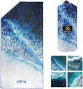 4Monster Microfiber Beach Towel Quick Dry, Super Absorbent Lightweight Travel by 4Monster