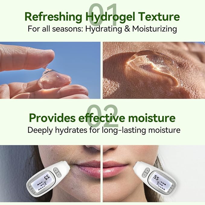 Pure & Organic Aloe Vera Gel for Sunburn Relief, After Sun Lotion for Face & - Image 4