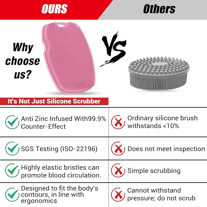 Silicone Body Scrubber - Image 3