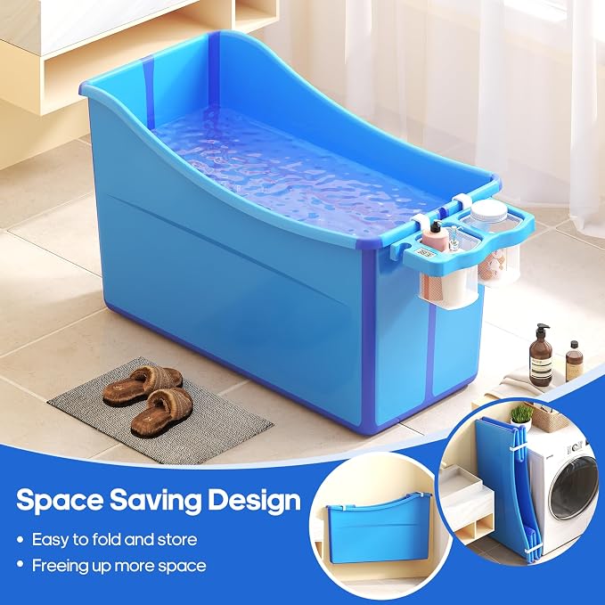 Collapsible Baby Bathtub Foldable Bathtub - Image 5
